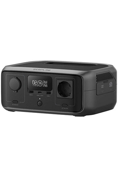 EcoFlow Portable Power Station River 3, 245 Wh, 300W, 600W X-Boost, Black - S...
