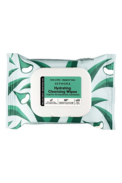 SEPHORA COLLECTION Soothing Cleansing Wipes - Makeup Removal Wipes - Aloe Ver...
