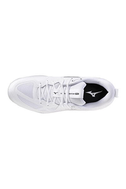 MIZUNO Wave Momentum Pro Unisex Voleybol Ayakkabısı Beyaz / Siyah