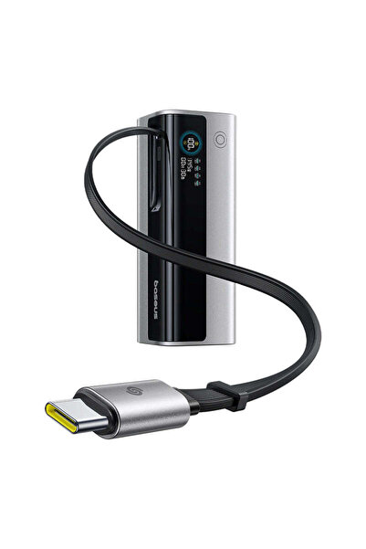 Baseus Εξωτερική μπαταρία EnerGeek GR11 20.000 mAh 145W, 2x USB-C, 1x USB-A, ...