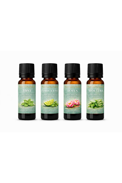 Fountain of Youth Природа и зелени аромати, 4 водоразтворими ароматни течност...