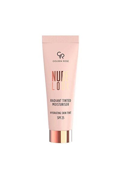 Golden Rose Nude Look Λαμπερή Ενυδατική Κρέμα με Χρώμα SPF 25 01 Ανοιχτό Χρώμ...