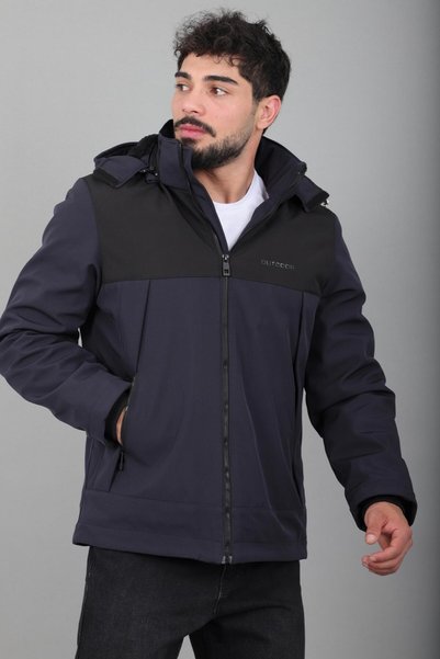 Stilkombin Segmented Softsheel Winter Coat with Fur Inside Kmd 889_50523