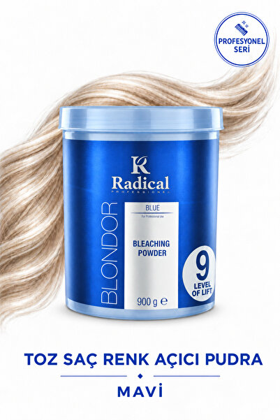 Radical Profesyonel Blondor Mavi Toz Saç Renk Açıcı Pudra 900 gr