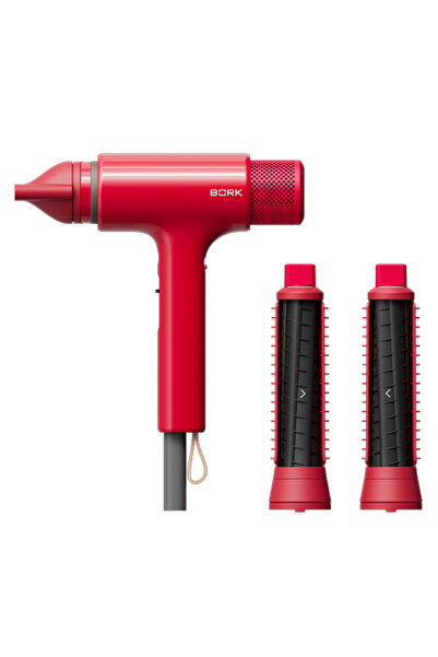 Bork Multi-Purpose Hair Styler and Dryer, Lightweight Design with Ion Technology