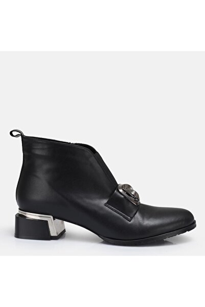 37Numara Large Size Classic Genuine Leather Boots 42-43-44 Black