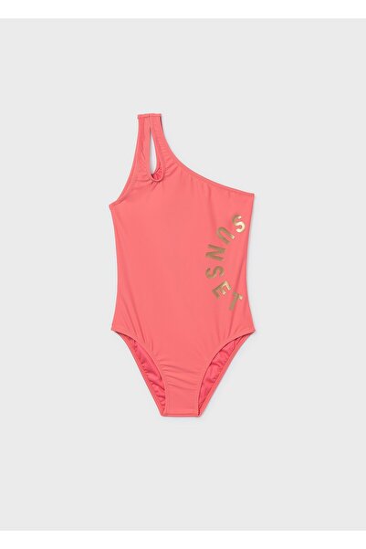 MAYORAL Girl's Swimsuit Orange
