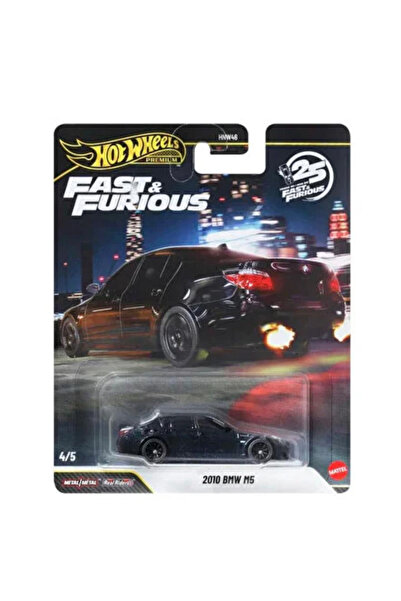 HOT WHEELS 2010 BMW M5 Fast & Furious Premium Oyuncak Araba