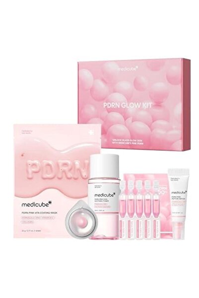 Medicube Salmon DNA PDRN Trial Kit | Glass Glow Mini Skincare Set with Toner,...