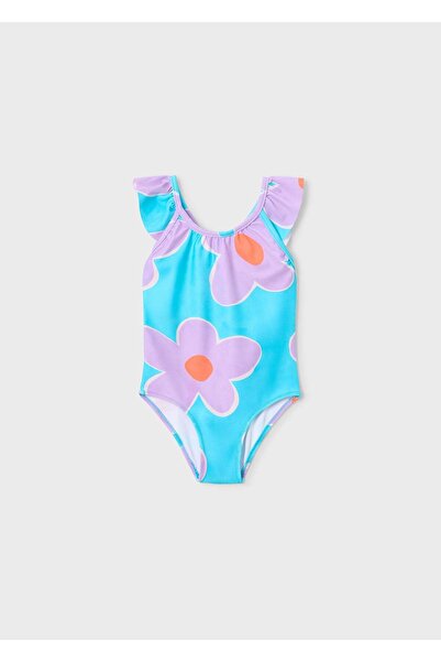 MAYORAL Girl's Swimsuit Lilac