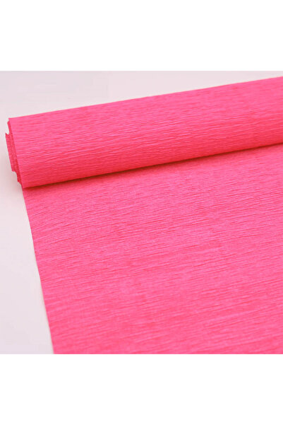 Muka Açık Pembe İtalyan Krapon Kağıdı Çiçekçi Krep Kağıdı Grapon Kağıdı 180gr...
