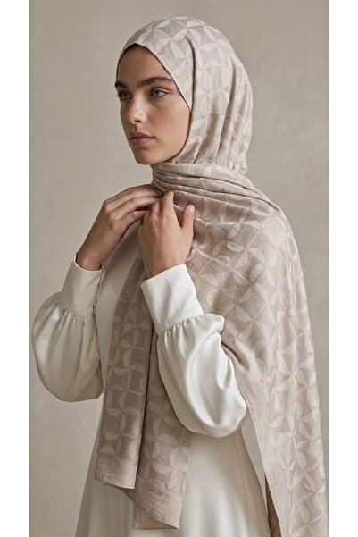 Levidor Daire Moder Naia Jacquard Shawl (60% Naia 40% Cotton)
