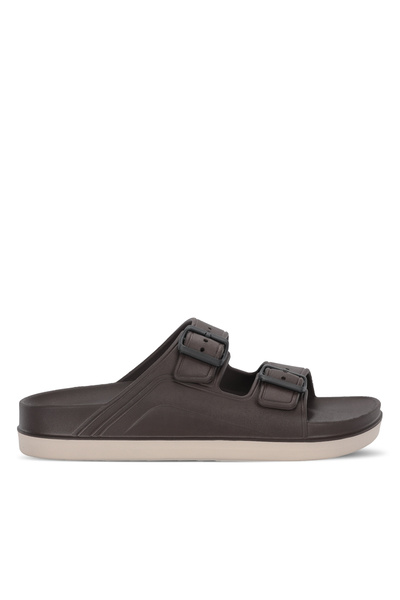 Slazenger TREMOR I Ανδρικές Παντόφλες Καφέ / Καφέ με Γάλα