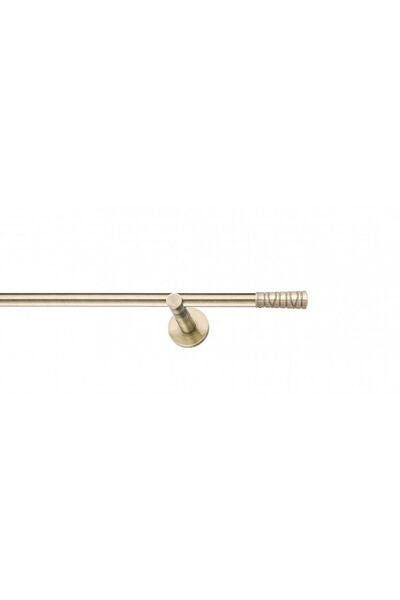 Perdegal Galerie metalica Striat Simpla Moderna 16mmx240cm, fara Inele, Antiq...