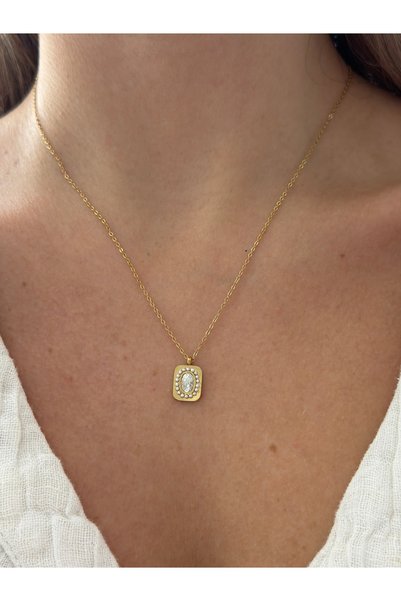 Pinery Jewels Limited Edition - Minimal Design Stainless Steel Tarnish-Free Women's Necklace