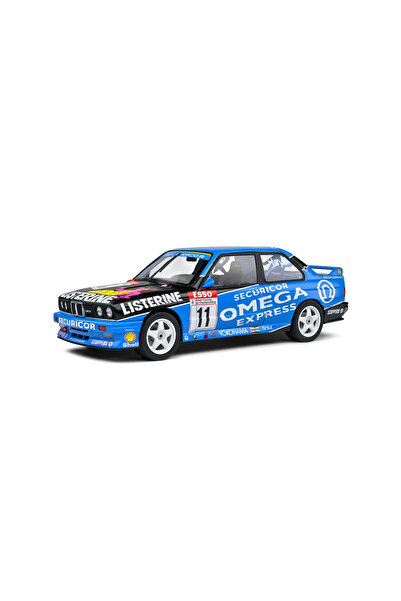 Solido Sigilat- BMW E30 M3 Albastru #1 BTCC 1991 Omega SOLIDO- Scara 1:18