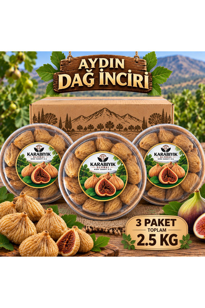 İK TARIM Aydın dağ inciri 2.5 KG İRİ BOY