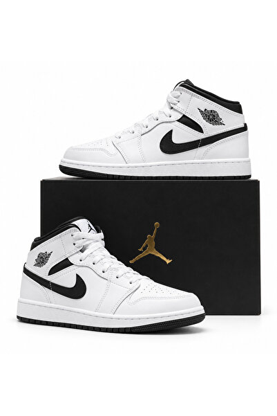 Nike Air Jordan 1 Mid Basketbol Ayakkabısı-DQ8423-132-Tanem Sport