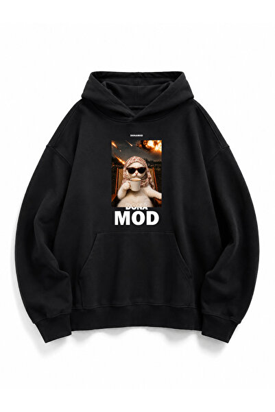 donamod Unisex Γυναικεία/Ανδρικά Φούτερ με Σχέδιο για Άνετη Διάθεση και Δώρο ...