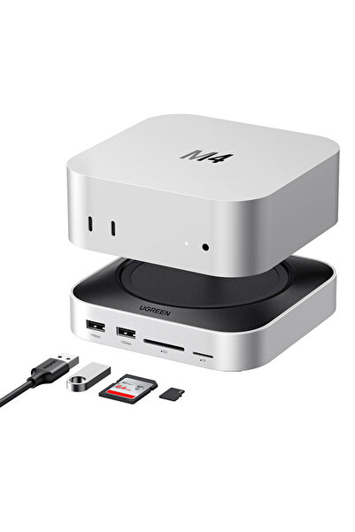 Ugreen Stație de andocare 11-în-1 pentru laptopuri și telefoane USB-C, cu mul...