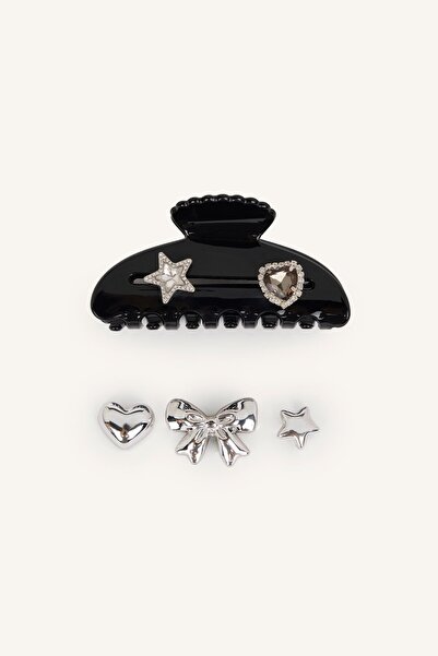DeFacto Women's Charmlı Hair Clip Set I5067Axns