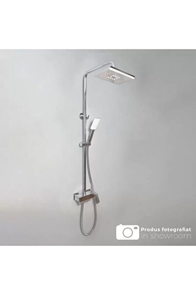 Flippy Coloana Dus cu Para si Palarie Reglaj, Alama Sanitara, Crom, 9920