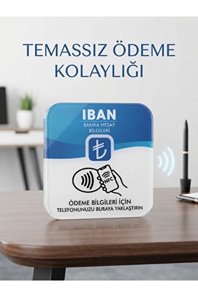 Özdağlar Ödeme ve İban Bilgi NFC Kartı