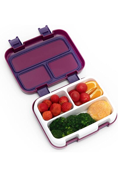 Arabest Leakproof 3-Compartment Kids Bento Lunch Box,Microwave and Freezer Sa...