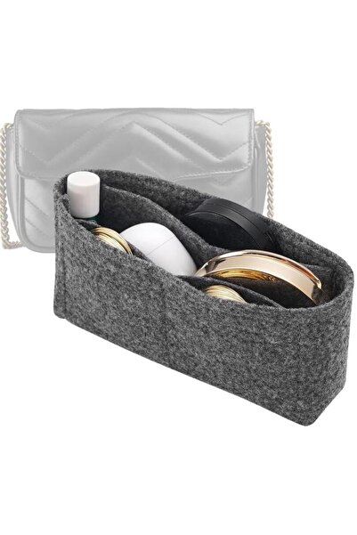 Arabest Felt Insert Purse Organizer for Shoulder Bag,Multi-Pocket Handbag Lin...