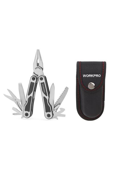 Workpro WP382009 15 IN 1 Çok Fonksiyonlu Profesyonel Pense Seti + Taşıma Kılıfı