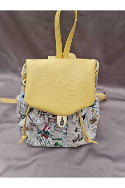 OEM Rucsac -Colori din textil si piele ecologica,simplu