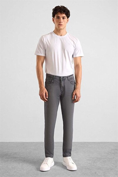 SÜVARİ Gray Denim Pants