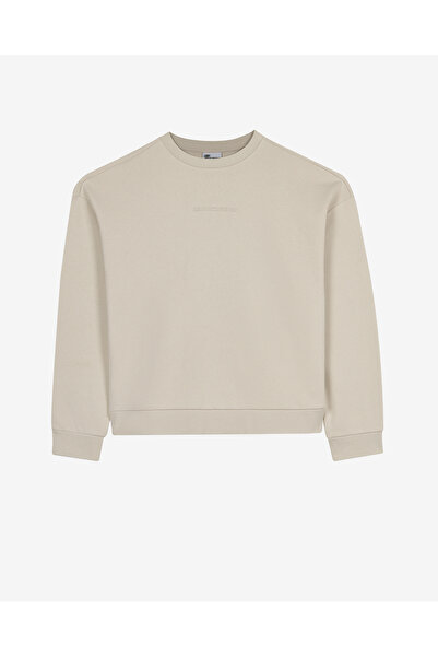 SKECHERS W Essential Crewneck Sweatshirt Kadın Gri Sweatshirt S2610011-1457