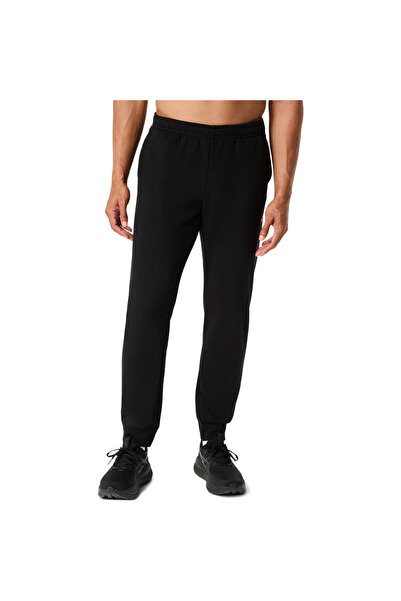 Asics FRENCH TERRY PANT Erkek Black/Obsidian Grey 2031F447-001