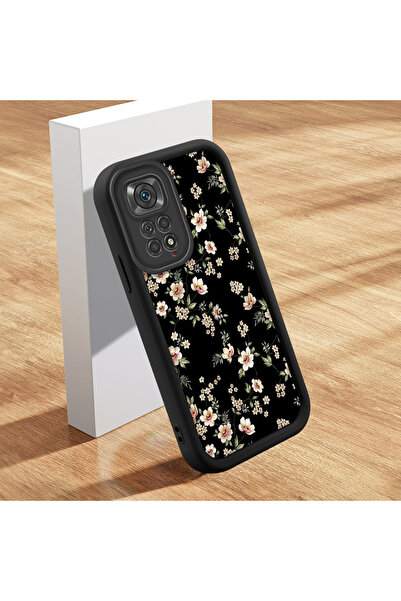 PATTERNOVA Redmi Note 11/Note 11S Uyumlu Taze Çiçek Desenli Kılıf, Yumuşak Ke...