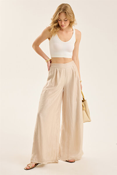 HomeStore Lyocell Wide Leg Pants
