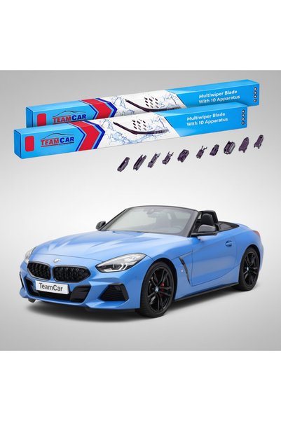 TEAMCAR Windshield Wipers BMW Z4 Roadster (G29) 2018- | Front Set Flat Premiu...