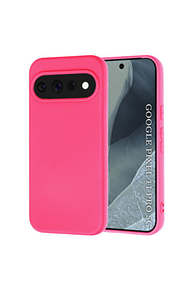 OEM Калъф за Google Pixel 11 Pro SSKY283, Фуксия, Текстил, Силикон