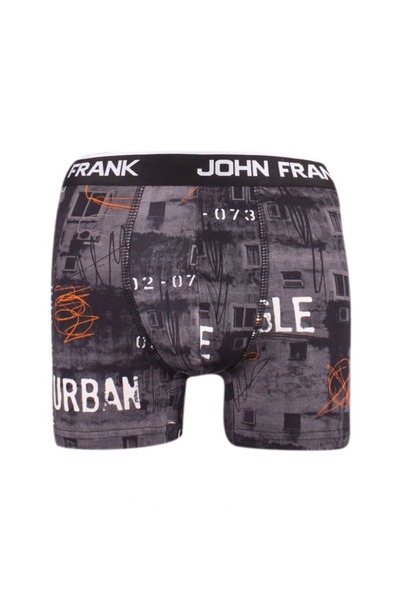John Frank Μπόξερ Αστικό - Μαύρο