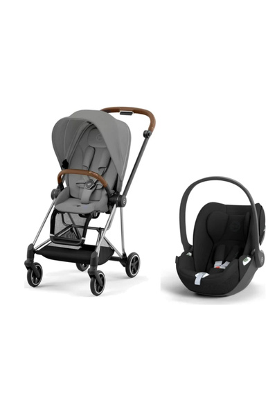 Cybex Mios Travel Sistem | Chrome Brown Mirage Grey & Cloud T Plus Sephia Black