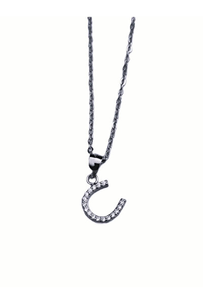 Peach Jewelry Κρεμαστό Τυχερό Πέταλο από Ασήμι 925 με Αλυσίδα Ζιργκόν