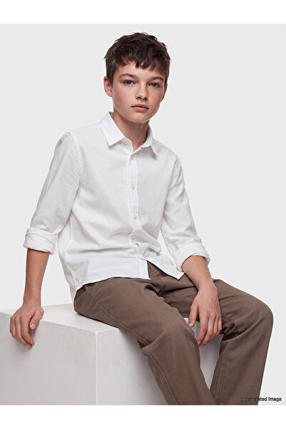 LC Waikiki Two Mt Shop Quality Lcw Kids White Boys' Shirt