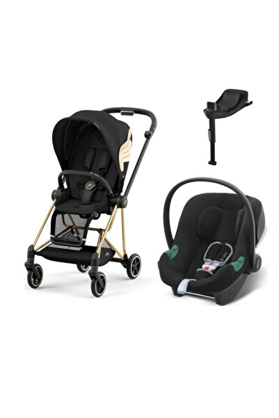Cybex Mios Travel Sistem | Jeremy Scott Wings & Aton Bazalı Volcano Black