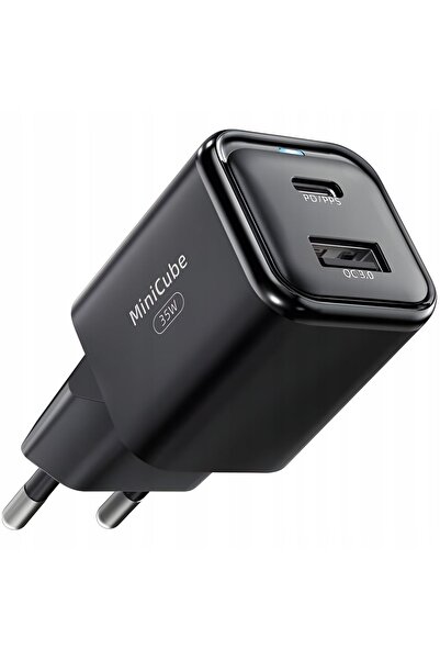 Innostyle Încărcător rapid Cub USB-C 35W USB Tip C GaN II pentru Samsung LED