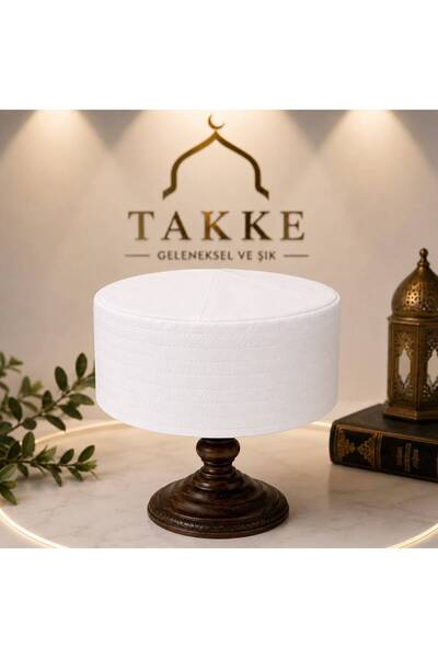 Takke ® Safa Kalıp Erkek Namaz Takkesi - Hafif ve Rahat Kullanım