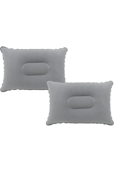 Generic Brand Set 2 perne gonflabile, pentru călătorii și camping, PVC, gri, ...