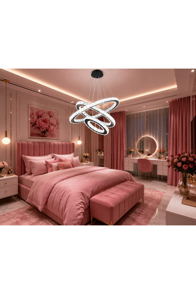 luminisled Lustră LED Infinity Spark iluminare 560W