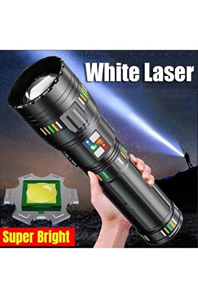 YEMAO YM-G600 100W Super Bright Flashlight 20000LM Tactical Long-Range Spotli...