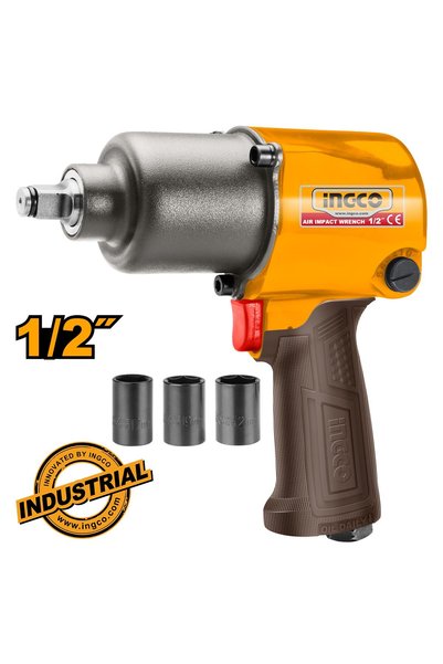 Ingco Επαγγελματικό Αεροκρουστικό Κλειδί 1/2 " (AIW12562)
