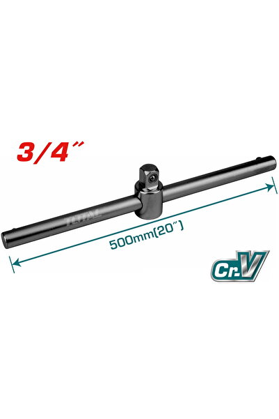 TOTAL Συρόμενη λαβή Τ 3/4 " (THTSTB34201)